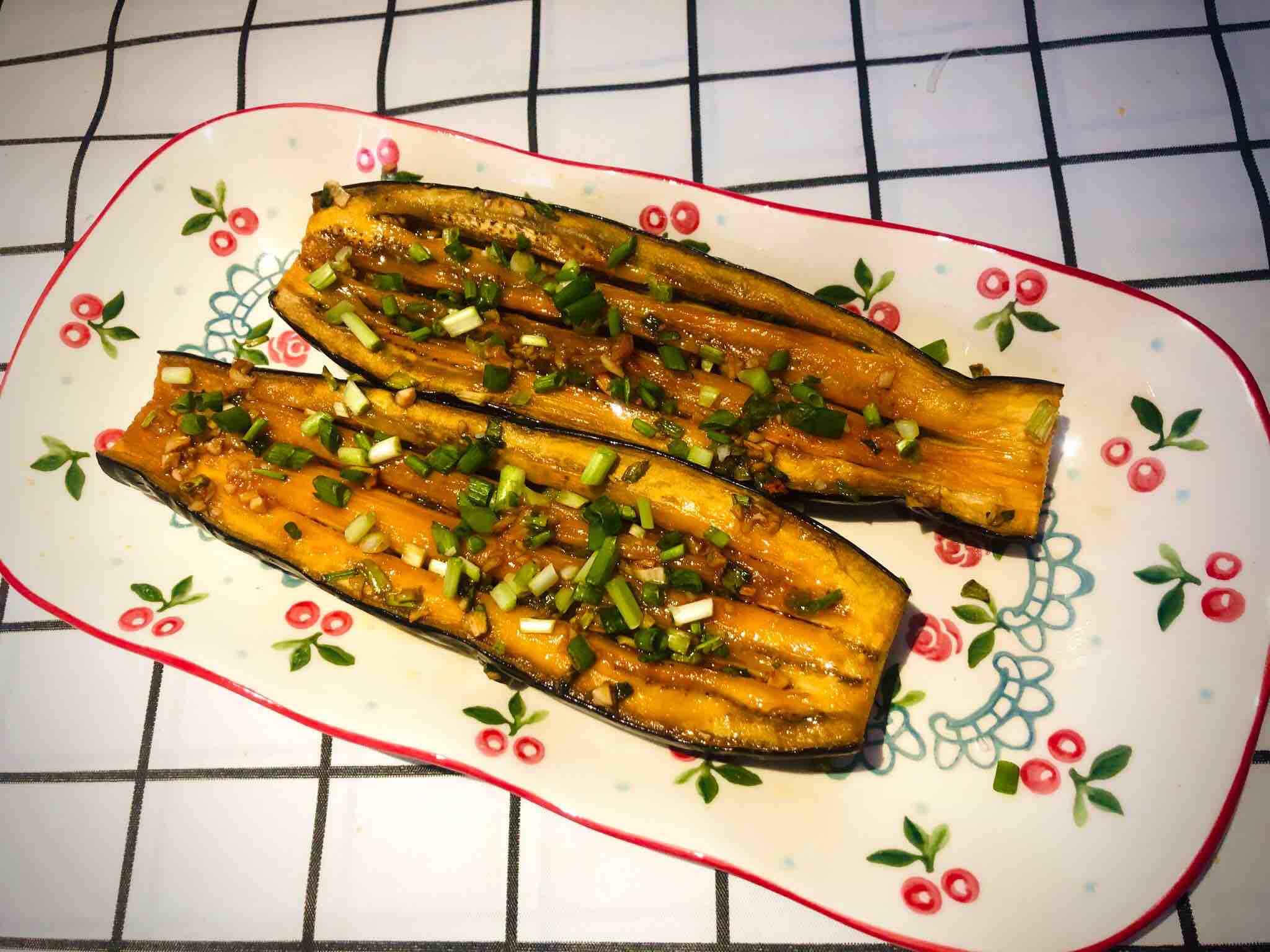 烤茄子的做法-家常味烤菜譜