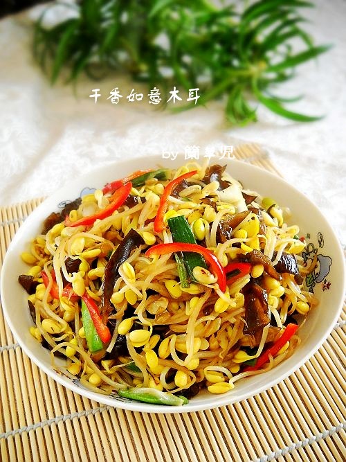 干香如意木耳的做法-家常味炒菜譜-易網健康養生網 干香如意木耳的做法-家常味炒菜譜