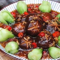 香菇燒油菜的做法-咸鮮味炒菜譜
