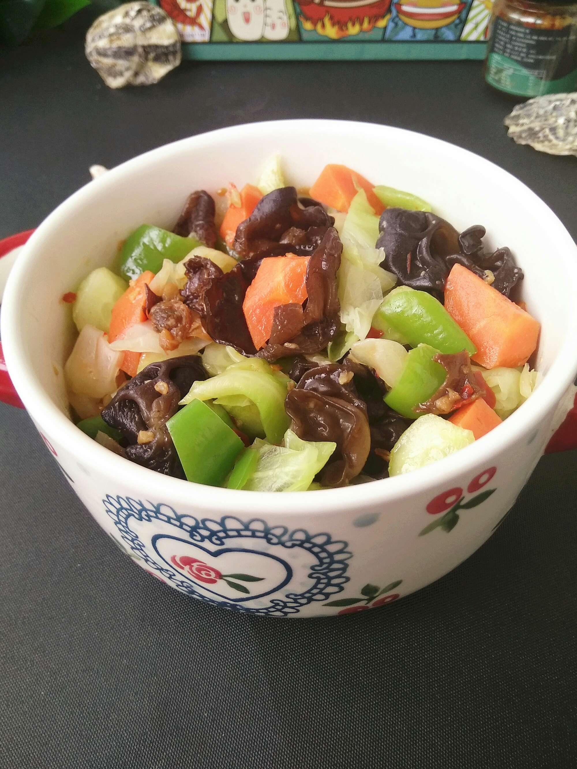 杏鮑菇蝦仁花蛤醬拌時蔬的做法-香辣味拌菜譜-易網健康養生網 杏鮑菇蝦仁花蛤醬拌時蔬的做法-香辣味拌菜譜
