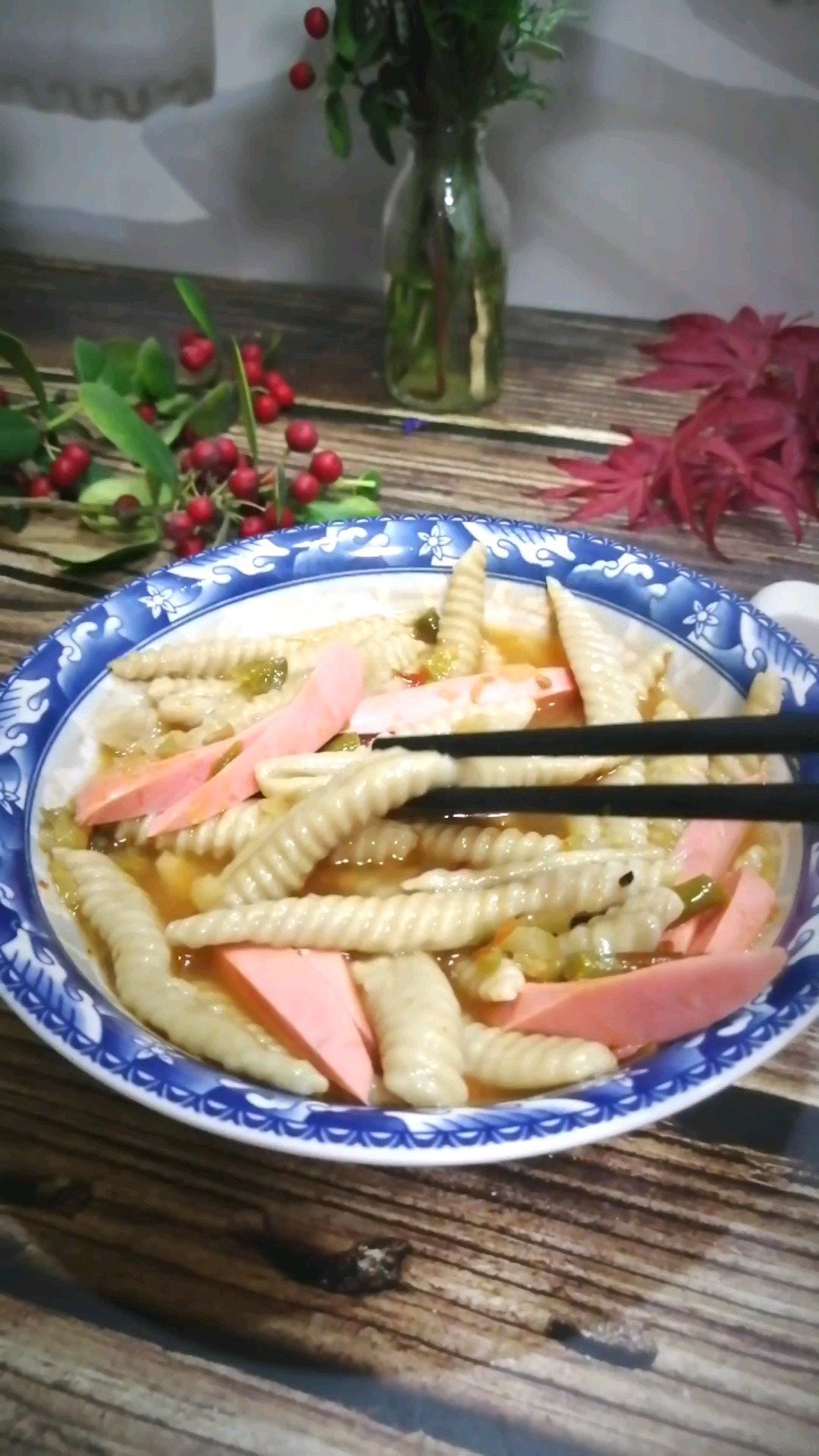 莜面魚魚的做法-酸味蒸菜譜