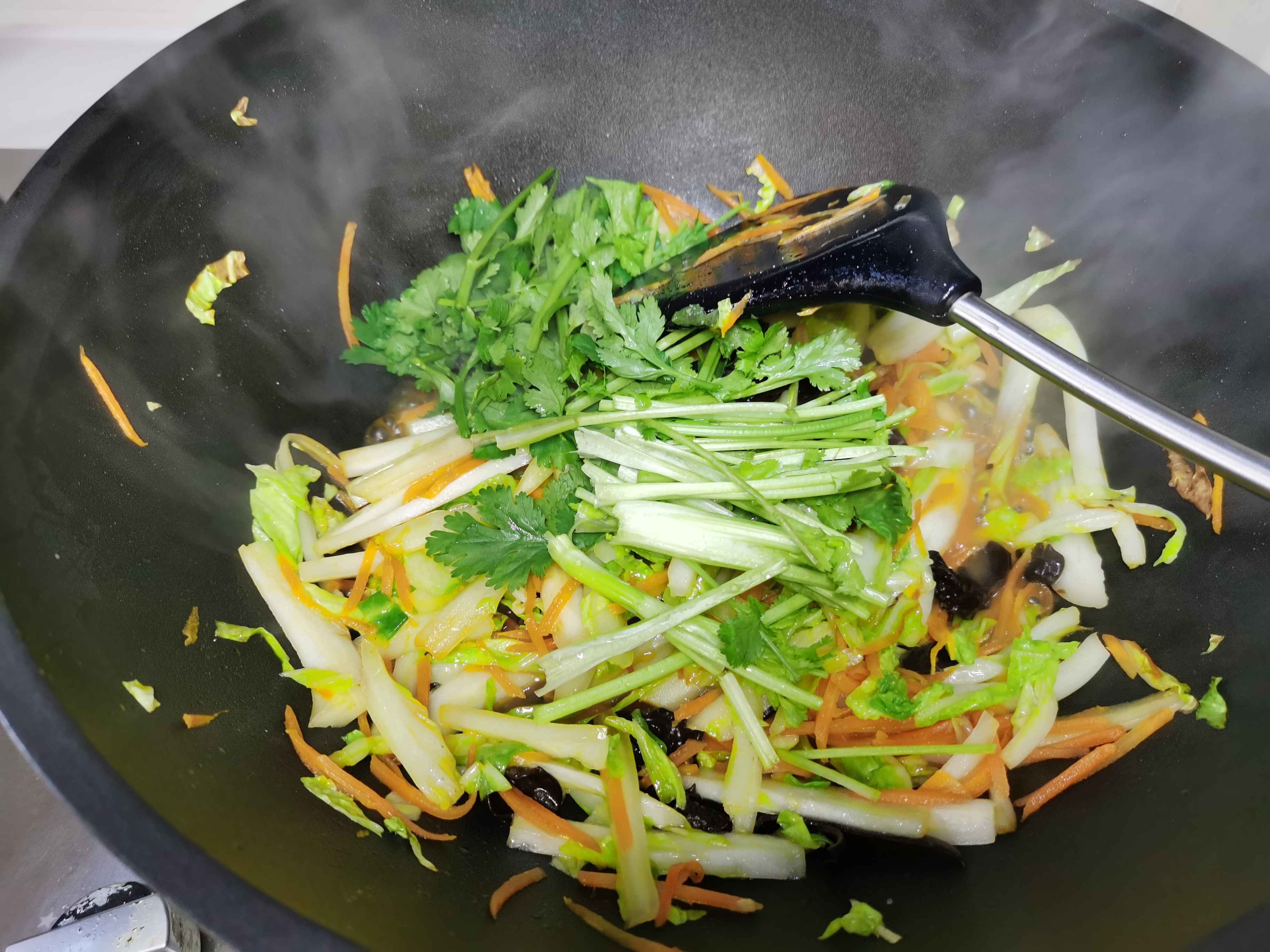 素菜小炒的做法-家常味炒菜譜