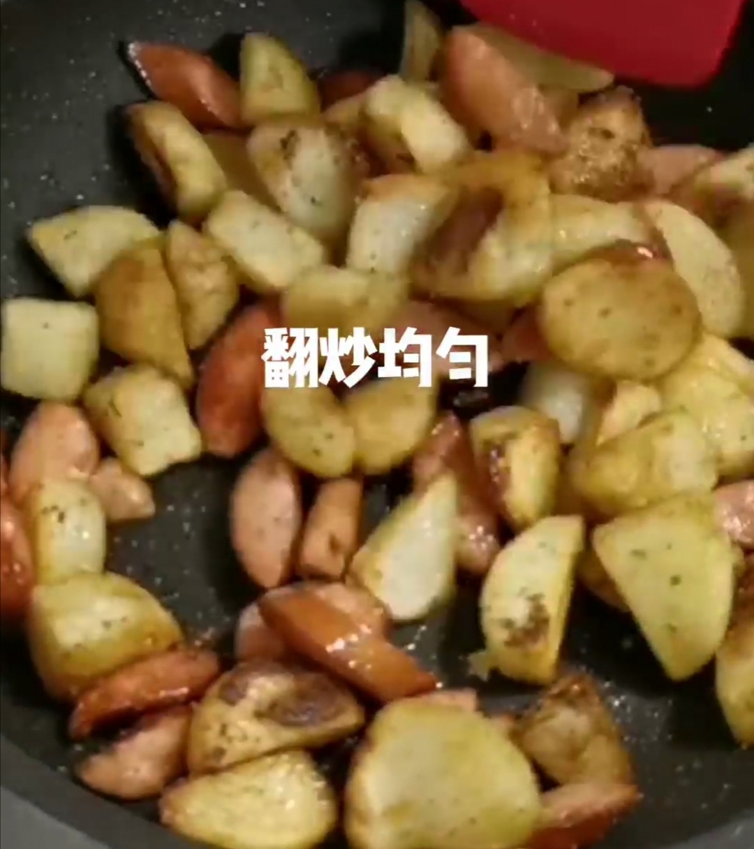 孜然紅腸土豆的做法-家常味炒菜譜