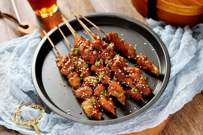 蜜汁雞肉串的做法-家常味烤菜譜-易網(wǎng)健康養(yǎng)生網(wǎng) 蜜汁雞肉串的做法-家常味烤菜譜