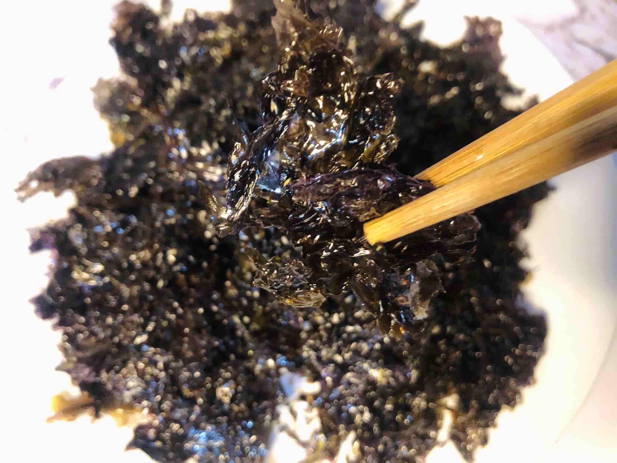 香脆芝麻海苔的做法-咸鮮味炒菜譜