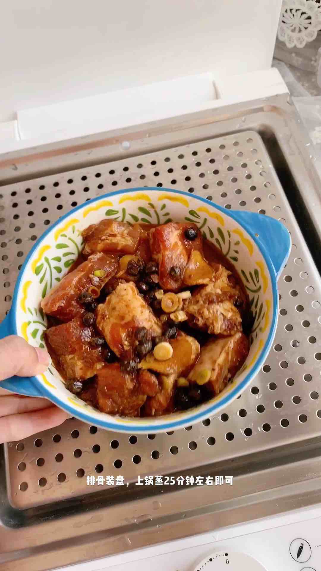 簡單快手的豆豉蒸排骨的做法-咸鮮味蒸菜譜