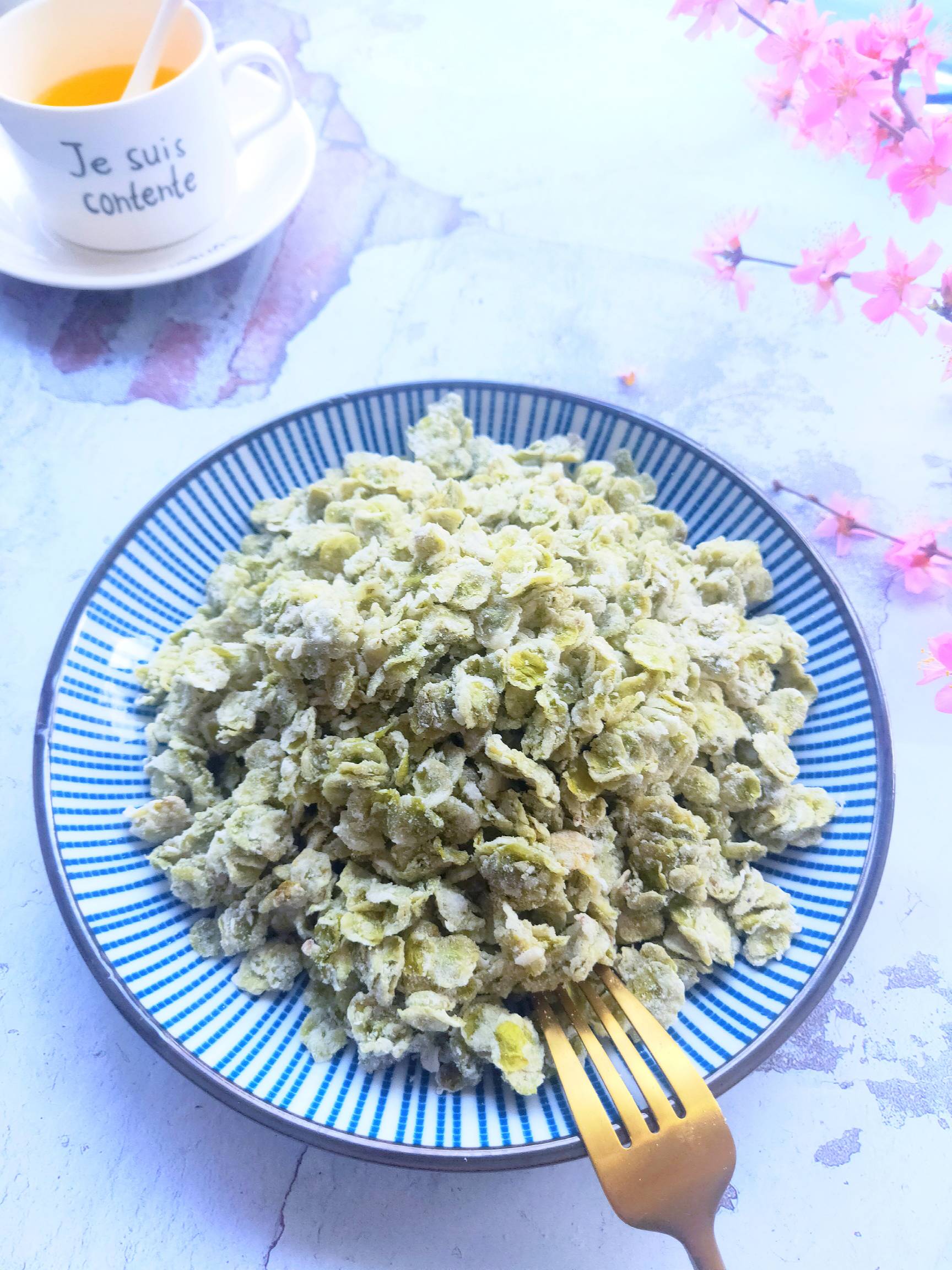 陽春三月的美食~蒸榆錢的做法-家常味蒸菜譜