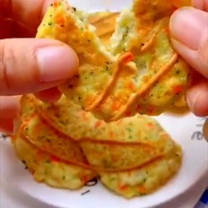 補(bǔ)鈣補(bǔ)蛋白質(zhì)的豆腐餅的做法-咸鮮味煎菜譜
