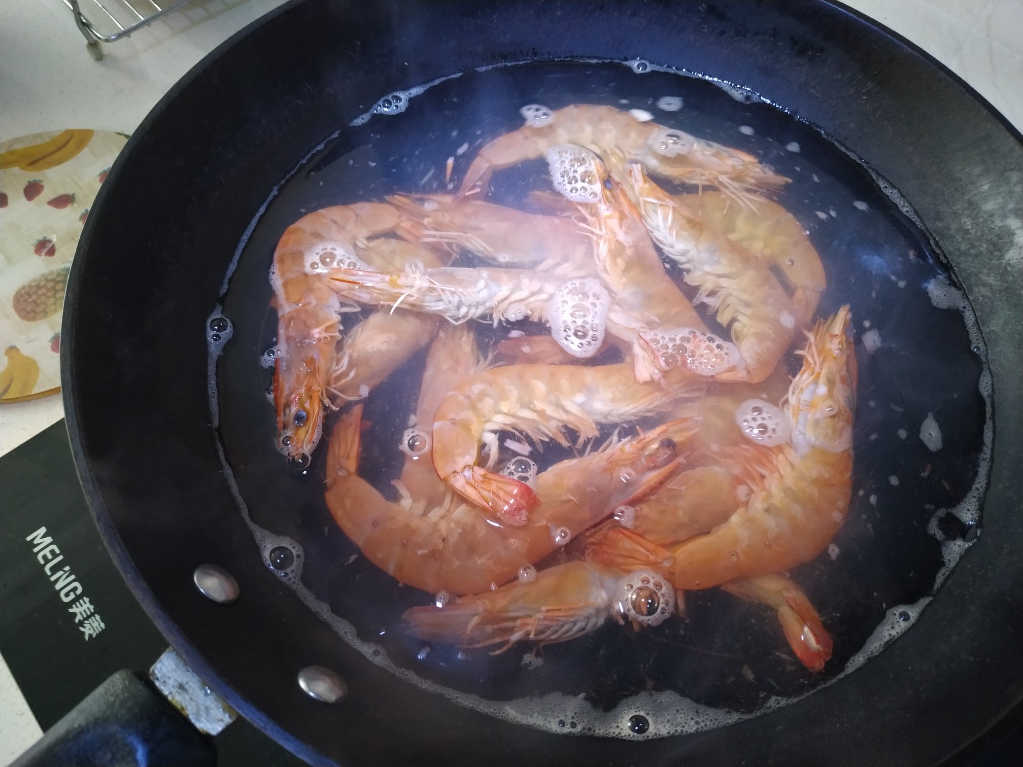 蔥炒海蝦的做法-家常味炒菜譜