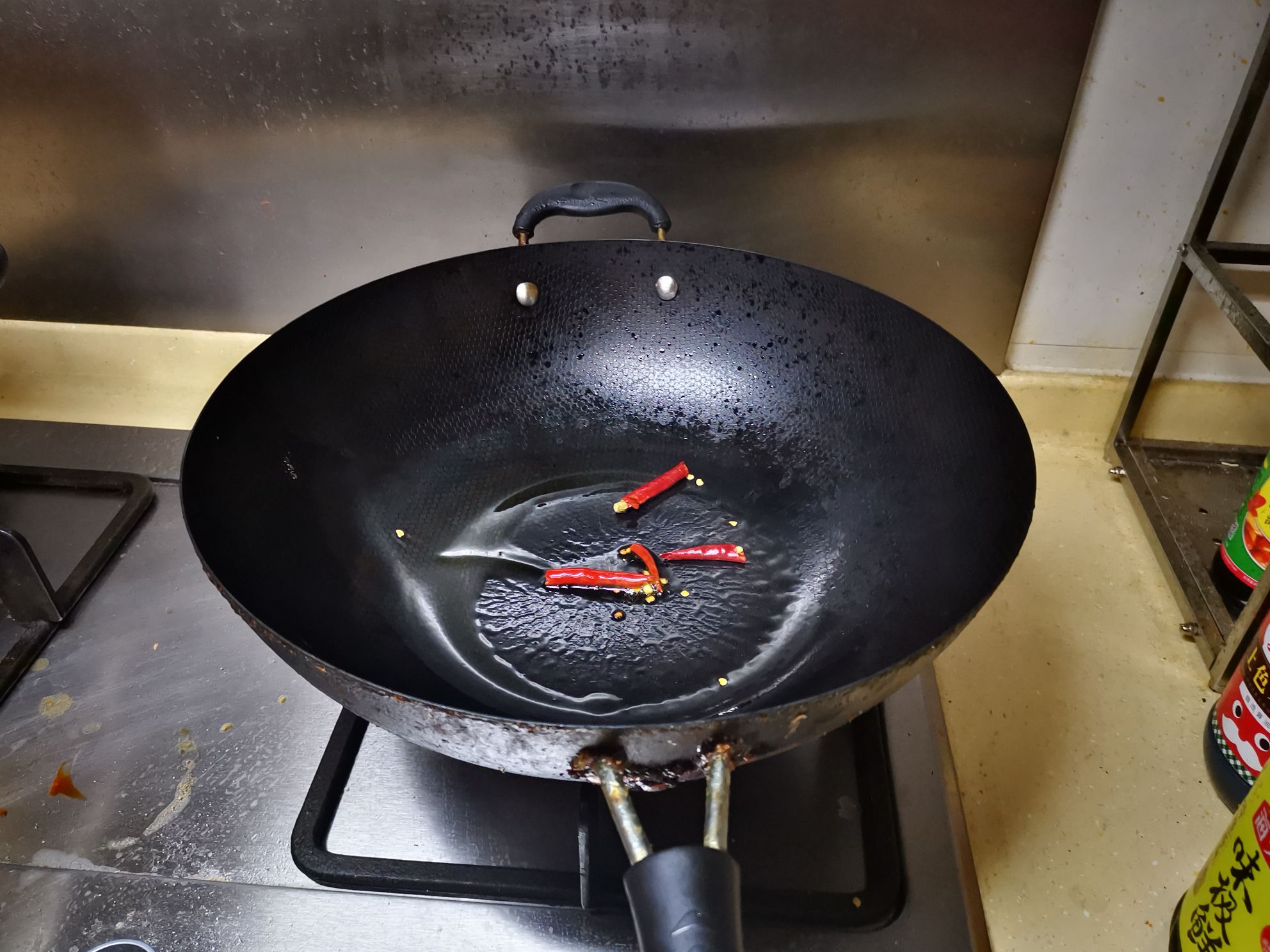 干椒炒小油菜的做法-家常味炒菜譜
