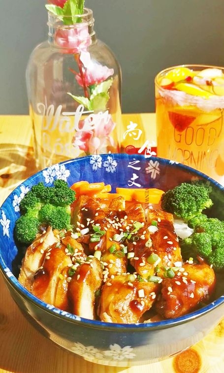 超級好吃噠照燒雞腿飯~~的做法-咸鮮味燒菜譜-易網健康養生網 超級好吃噠照燒雞腿飯~~的做法-咸鮮味燒菜譜
