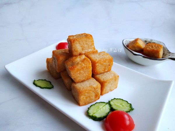 自制魚豆腐的做法-咸鮮味蒸菜譜