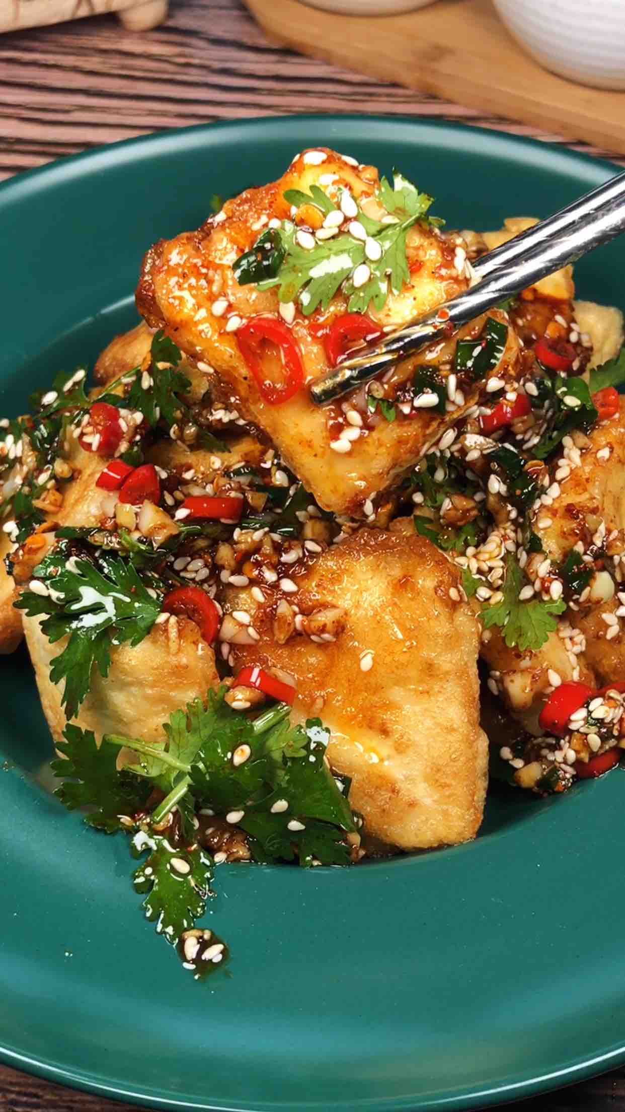 開胃豆腐小菜的做法-香辣味拌菜譜-易網健康養生網 開胃豆腐小菜的做法-香辣味拌菜譜