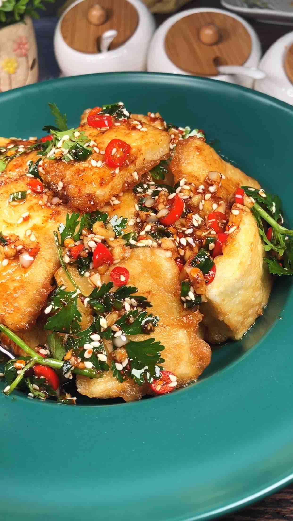 開胃豆腐小菜的做法-香辣味拌菜譜-易網健康養生網 開胃豆腐小菜的做法-香辣味拌菜譜