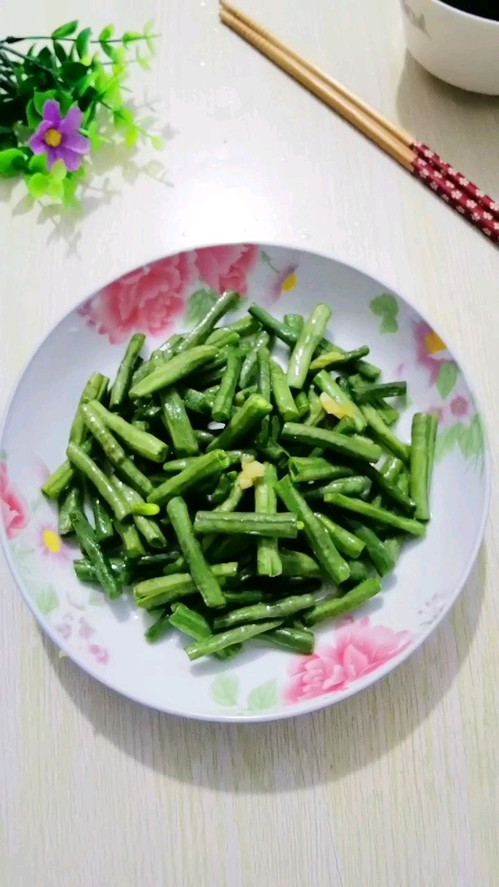 爆炒豇豆的做法-咸鮮味炒菜譜