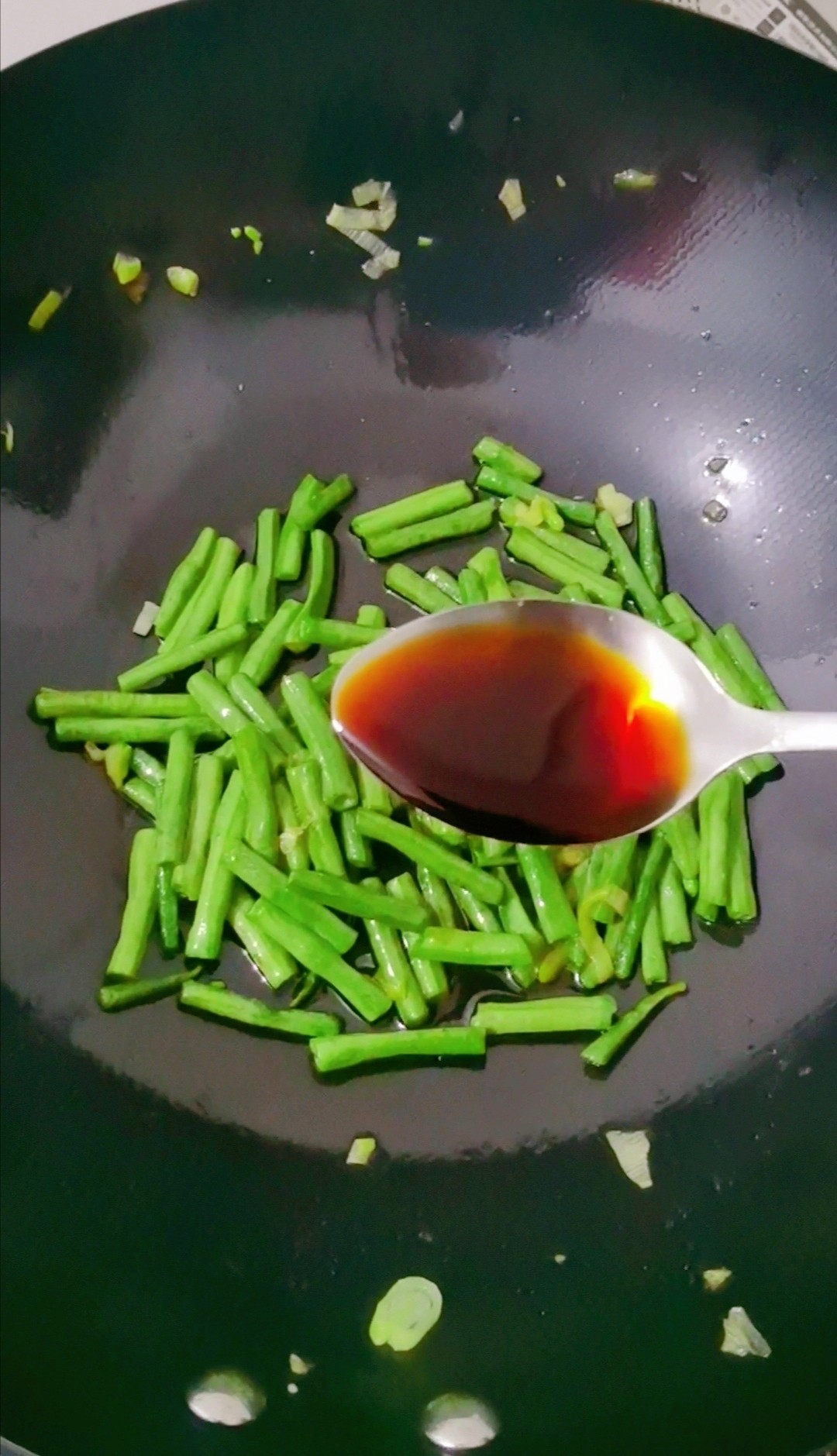 爆炒豇豆的做法-咸鮮味炒菜譜