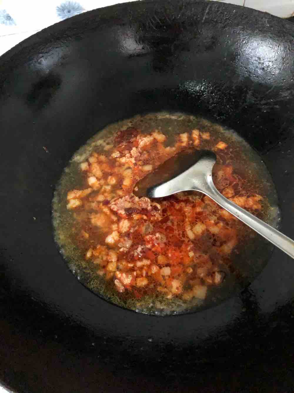 超下飯的螞蟻上樹（紅薯粉條版）的做法-家常味炒菜譜