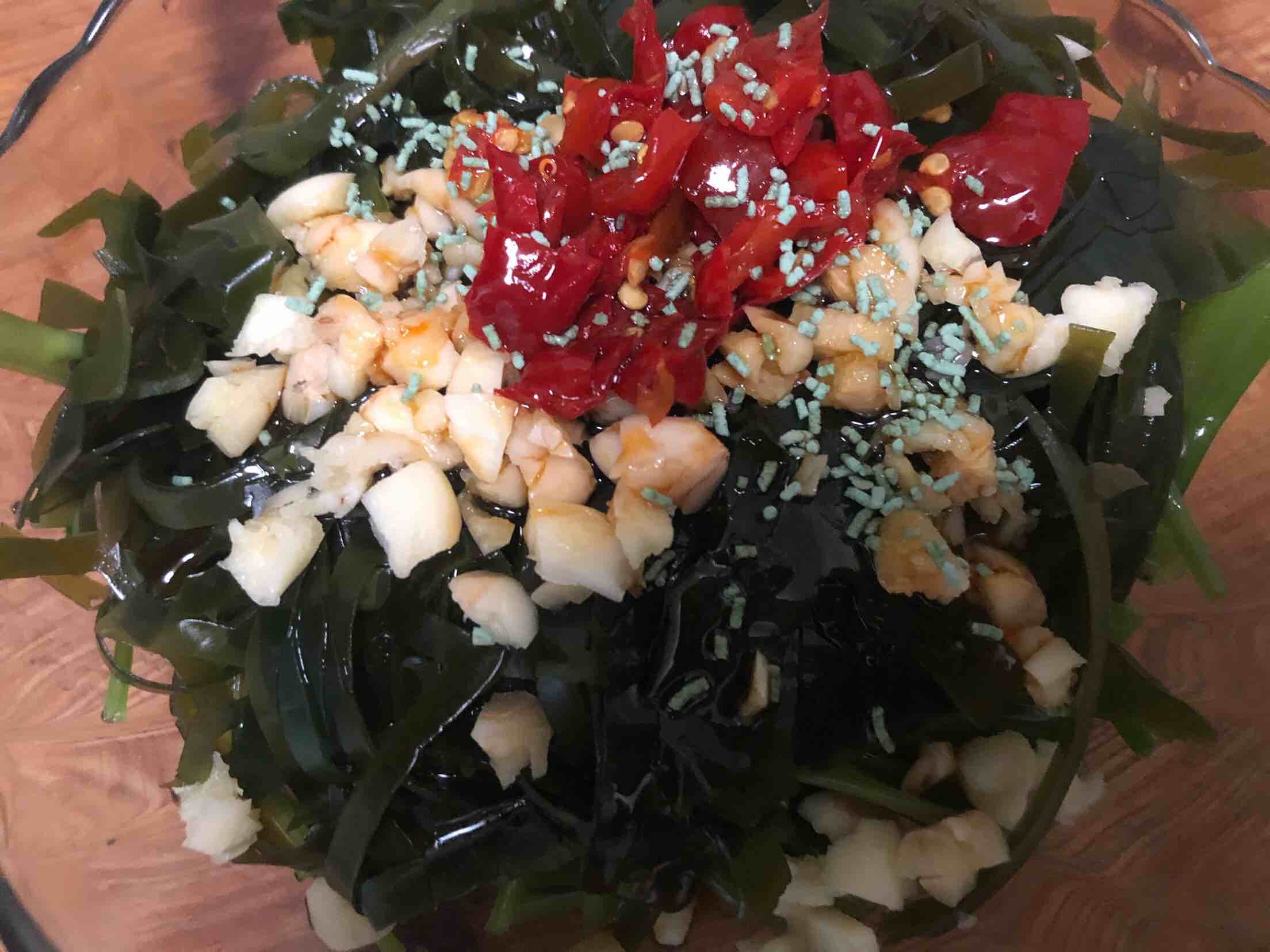 空心菜拌海帶的做法-家常味拌菜譜