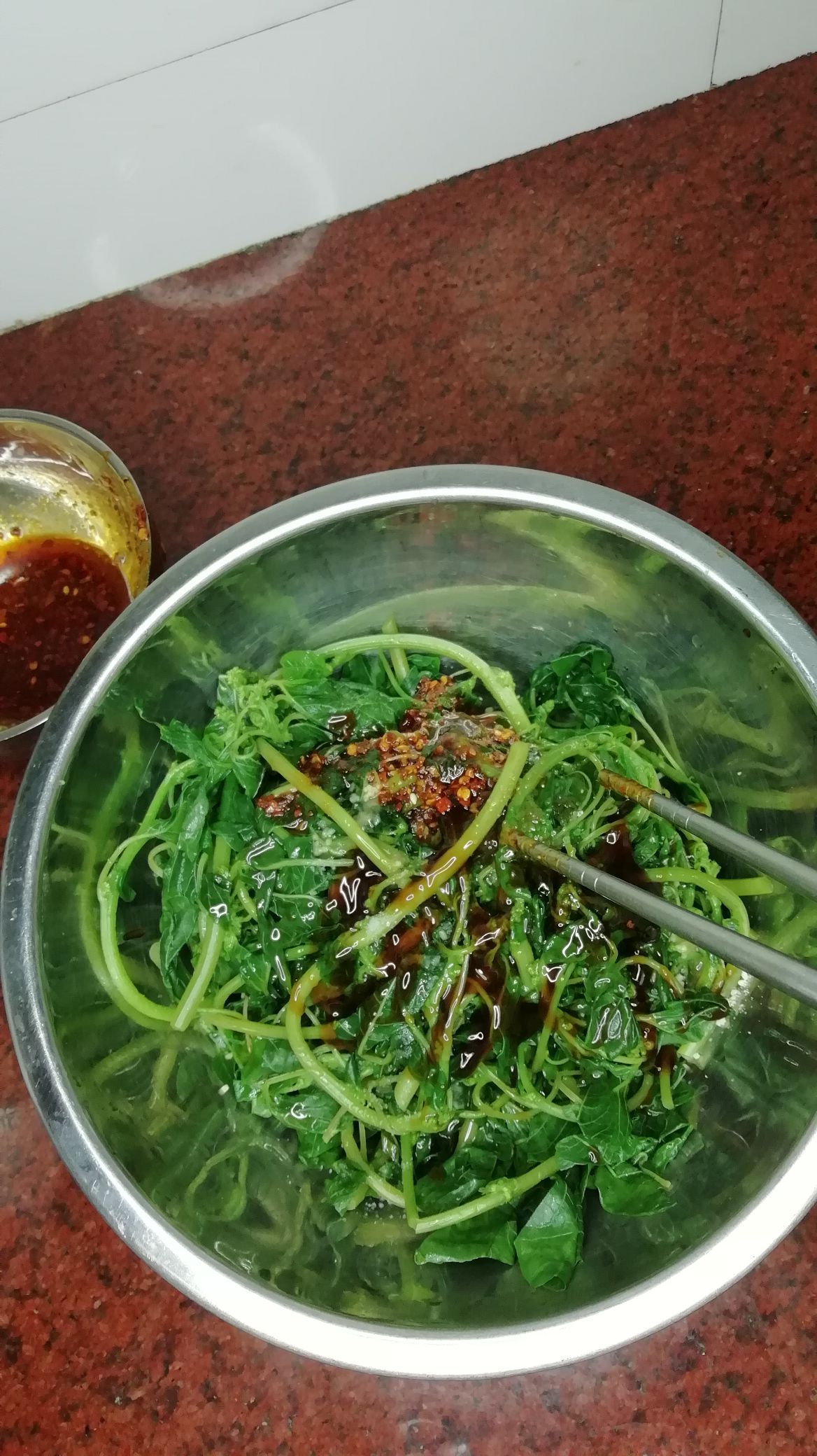 涼拌莧菜的做法-咸鮮味拌菜譜