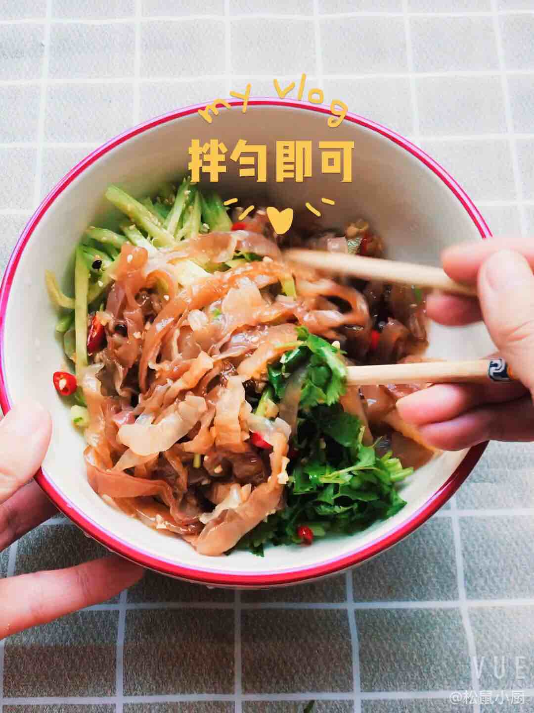 涼拌海蜇的做法-家常味拌菜譜