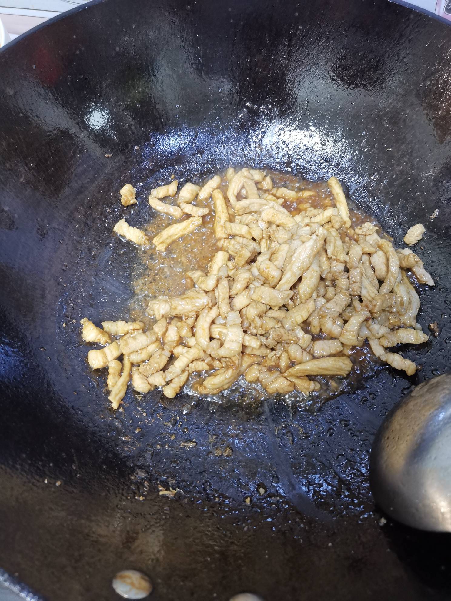 菠蘿蜜炒肉的做法-甜味炒菜譜