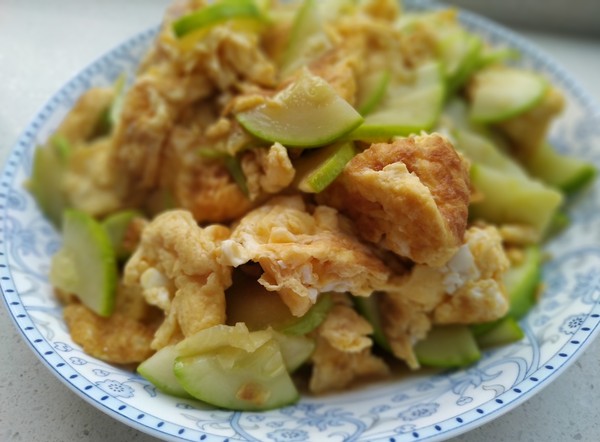 角瓜炒雞蛋的做法-家常味炒菜譜