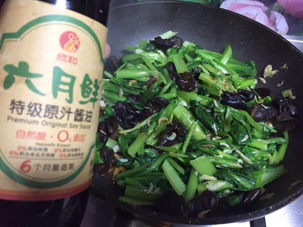 蝦皮小白菜的做法-家常味炒菜譜