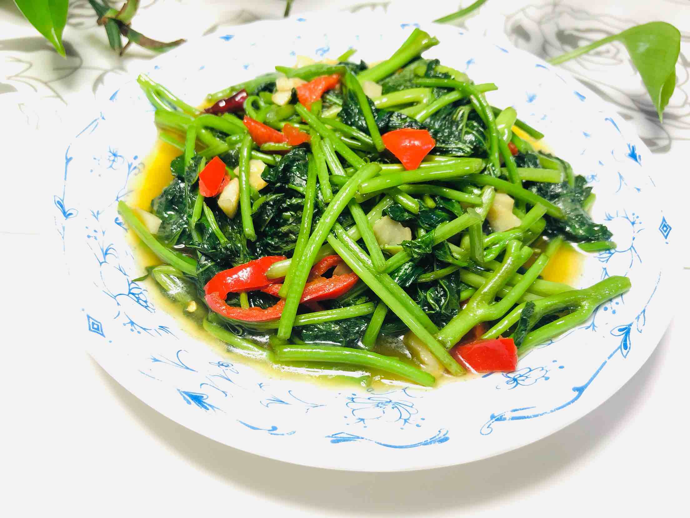 清炒長壽菜的做法-家常味炒菜譜