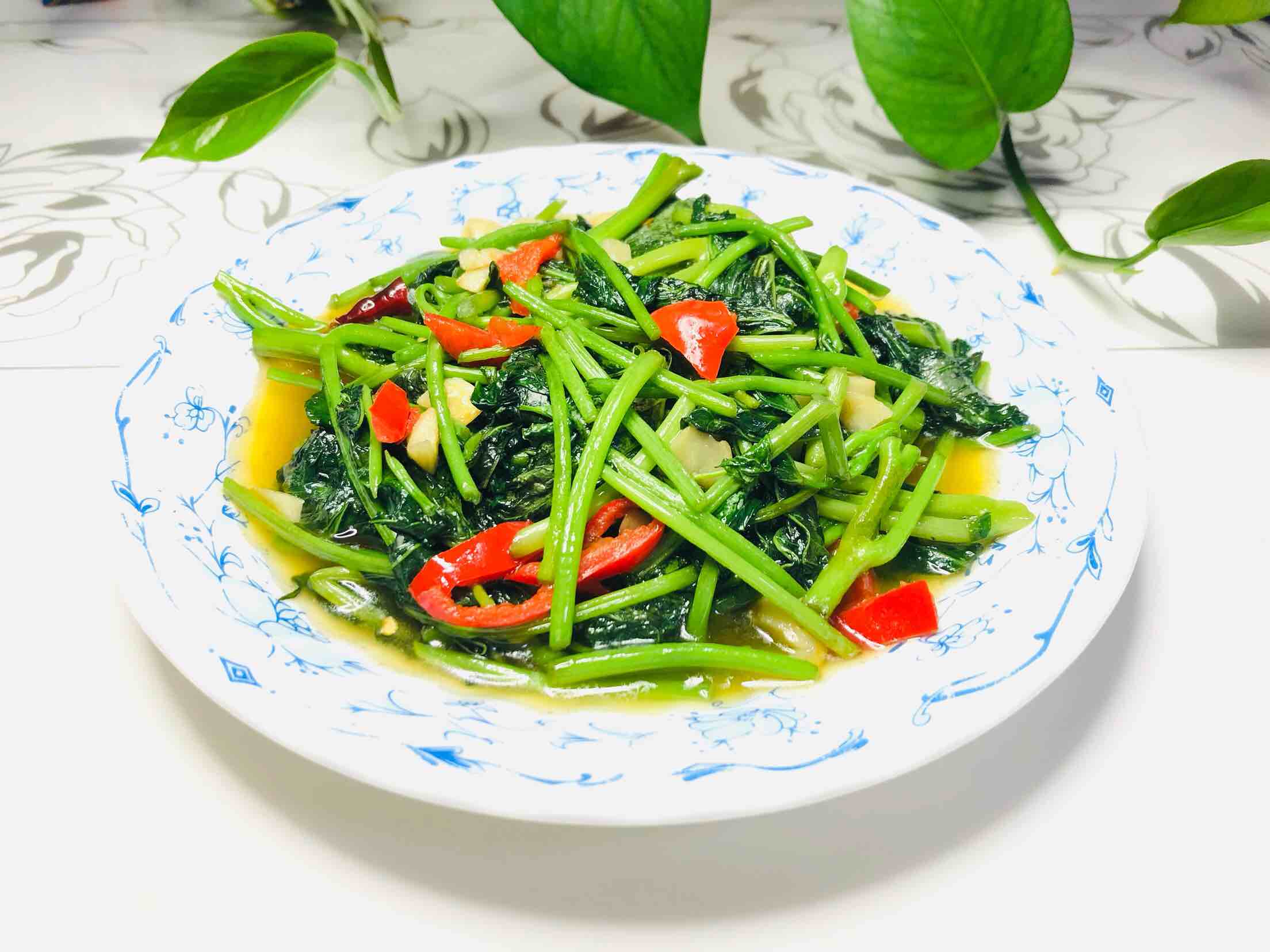 清炒長壽菜的做法-家常味炒菜譜