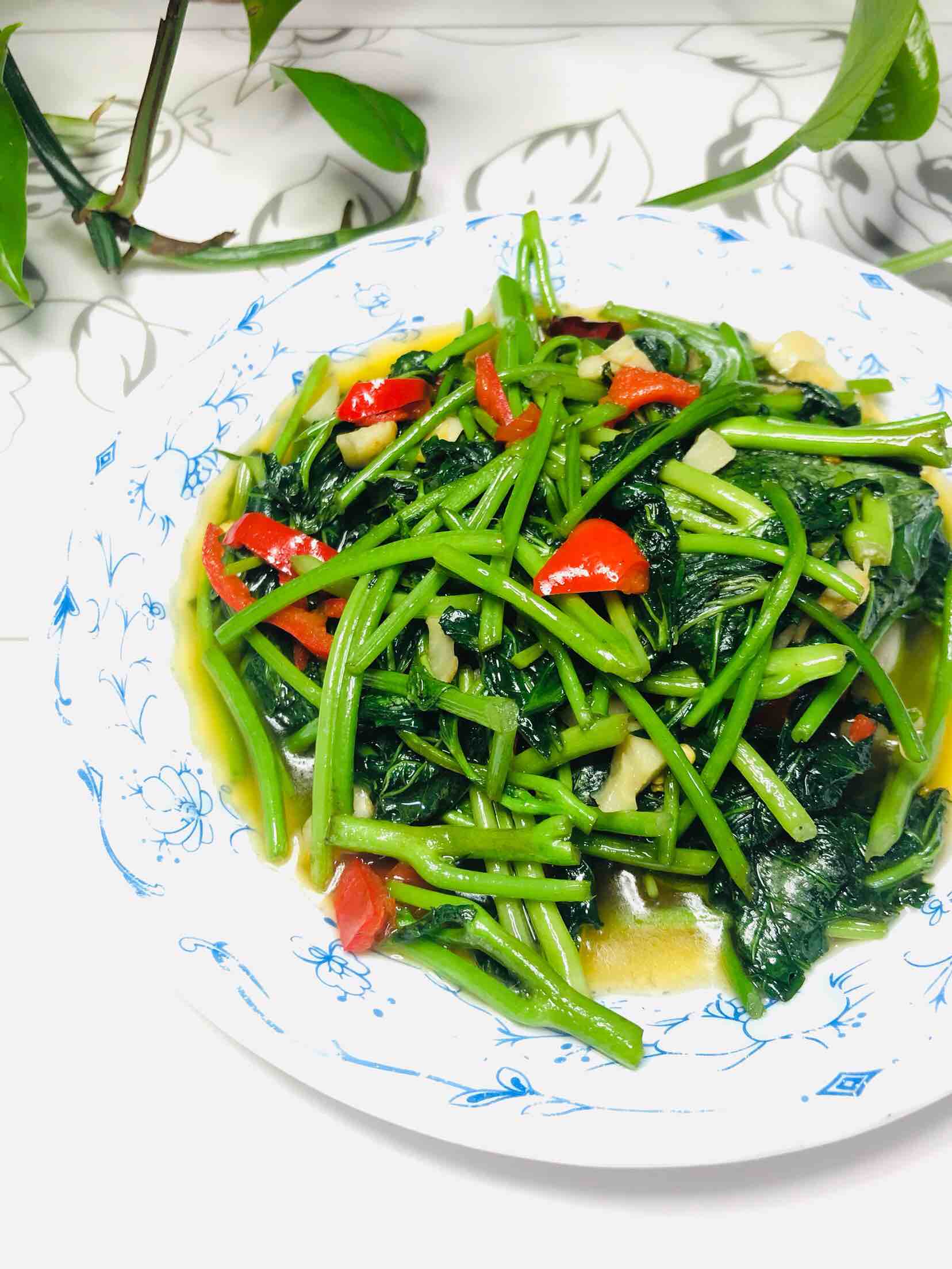 清炒長壽菜的做法-家常味炒菜譜
