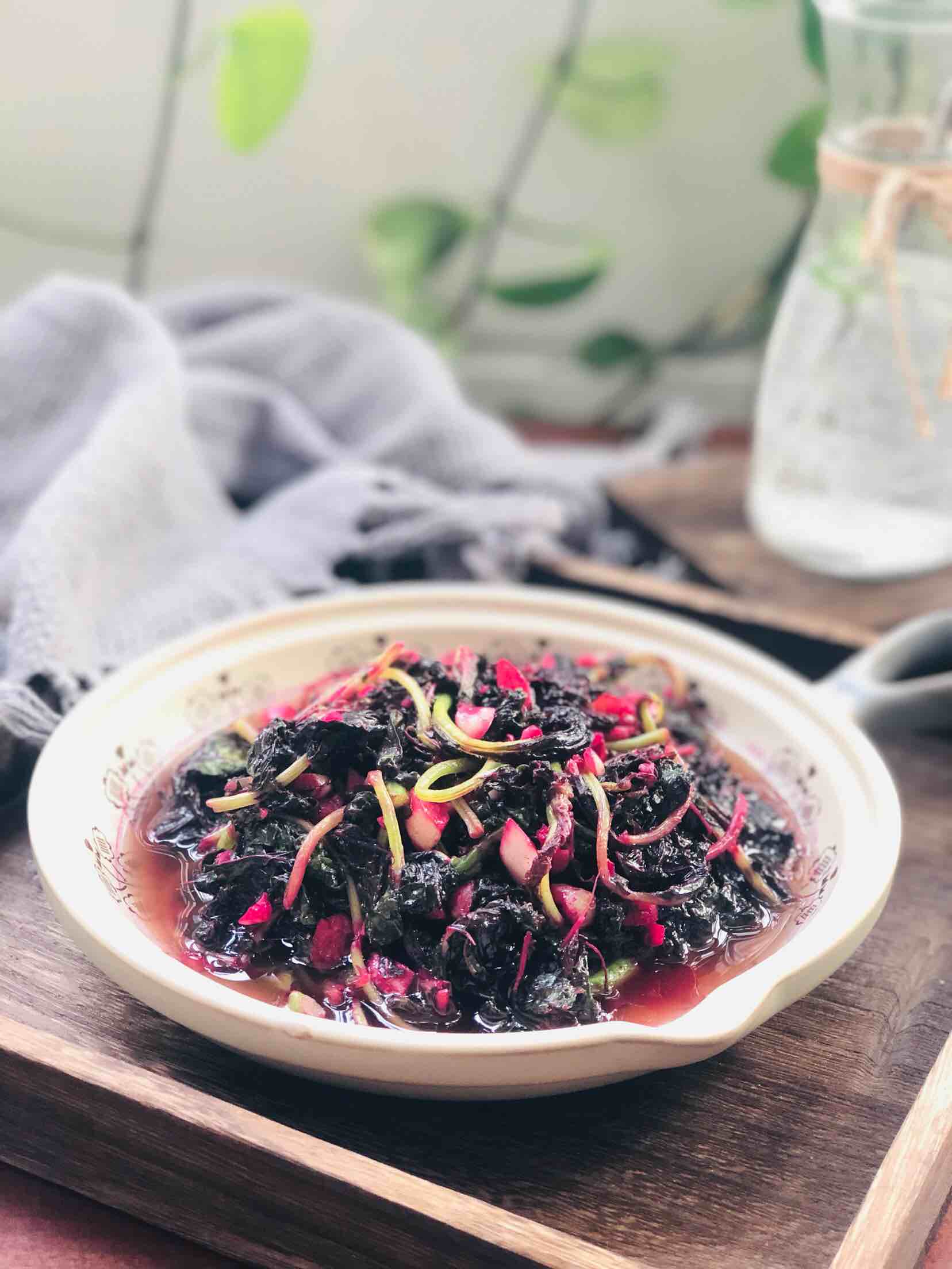 蒜泥莧菜的做法-家常味炒菜譜