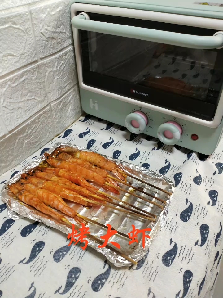 烤大蝦的做法-家常味烤菜譜