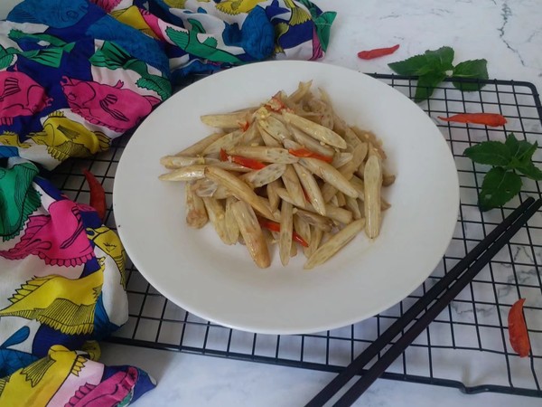 香辣藕帶的做法-香辣味炒菜譜-易網健康養生網 香辣藕帶的做法-香辣味炒菜譜