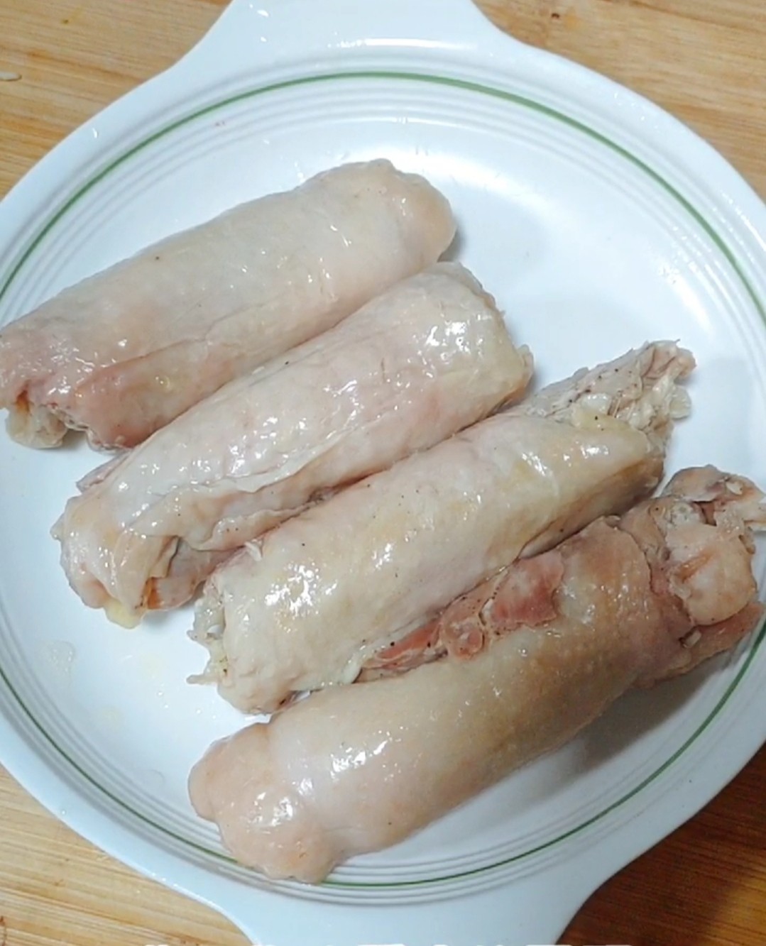 花雕雞肉卷的做法-其它口味蒸菜譜