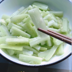 涼拌甜酸青瓜的做法-酸甜味拌菜譜