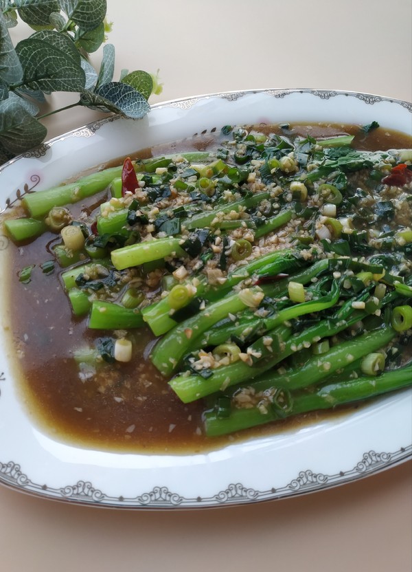 蒜香菜心的做法-家常味其它工藝菜譜-易網健康養生網 蒜香菜心的做法-家常味其它工藝菜譜