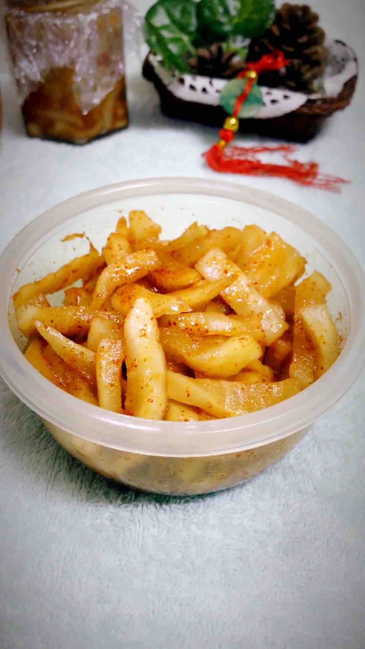 脆辣蘿卜條的做法-香辣味拌菜譜-易網健康養生網 脆辣蘿卜條的做法-香辣味拌菜譜