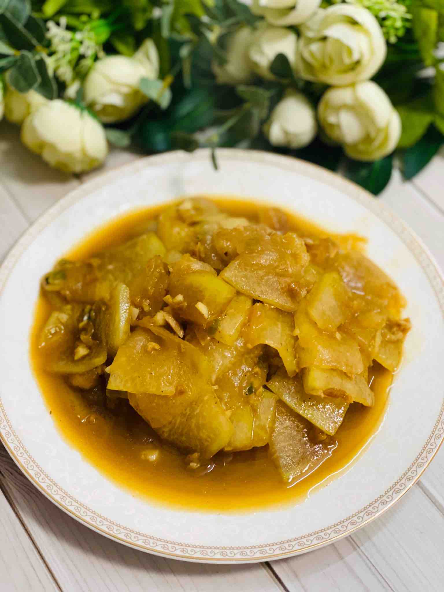 醬燜冬瓜好下飯的做法-咸鮮味炒菜譜