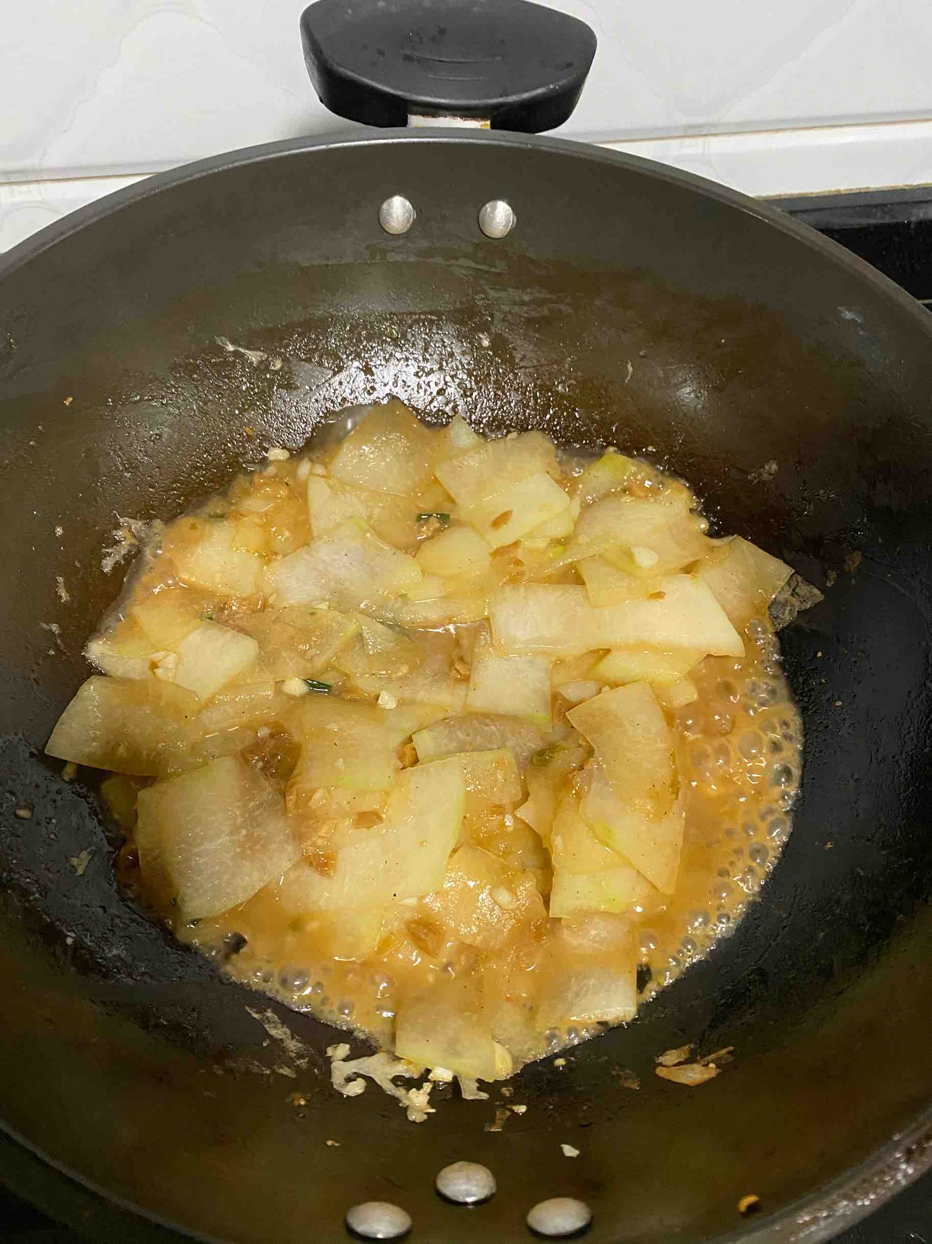 醬燜冬瓜好下飯的做法-咸鮮味炒菜譜