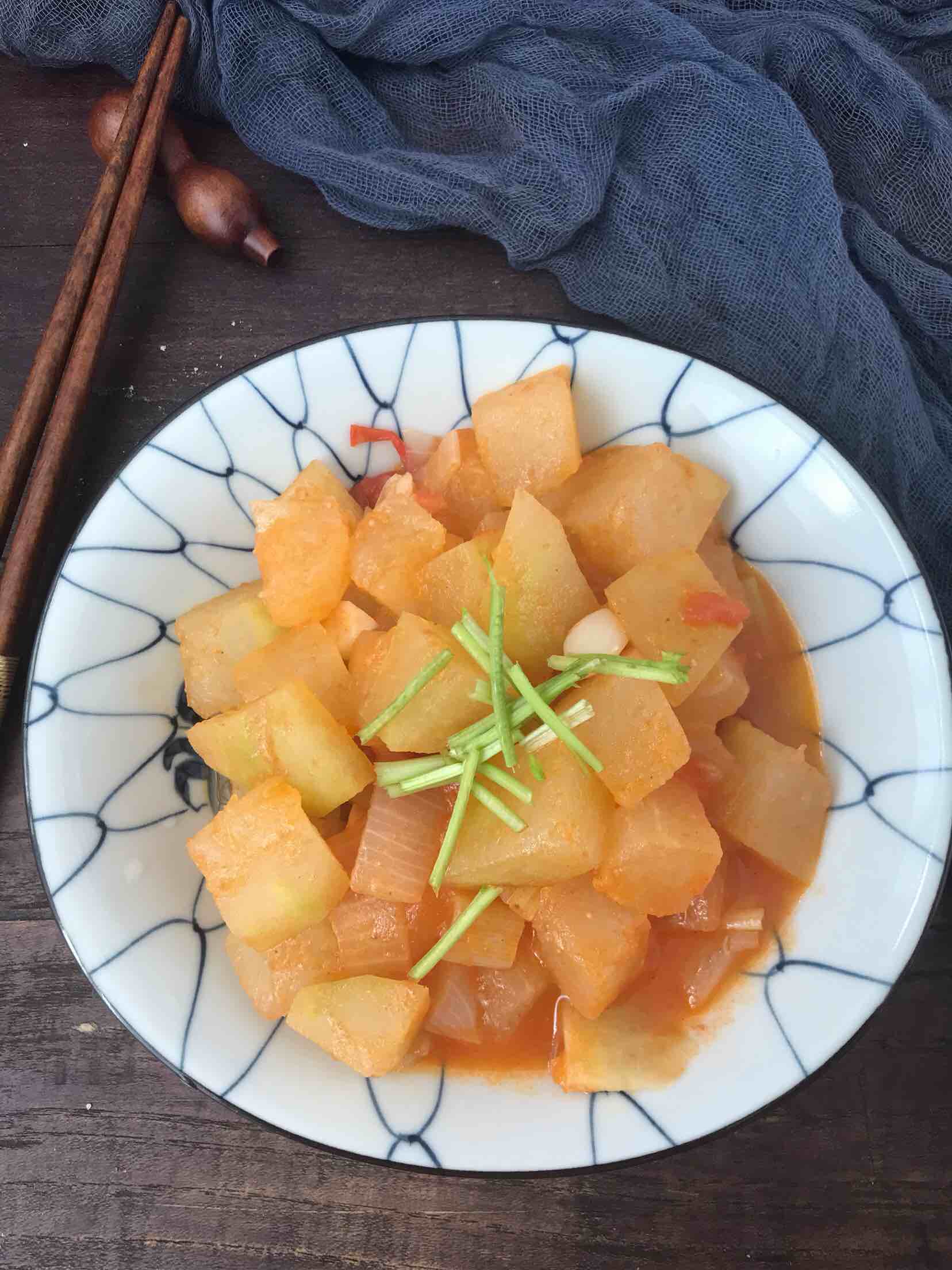 吃不胖的炒冬瓜的做法-家常味炒菜譜-易網健康養生網 吃不胖的炒冬瓜的做法-家常味炒菜譜
