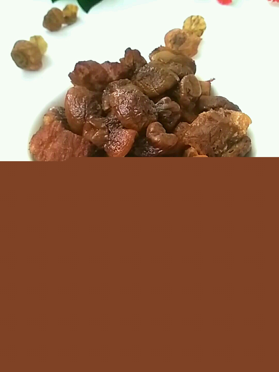 松茸蘑燒排骨的做法-咸鮮味燒菜譜