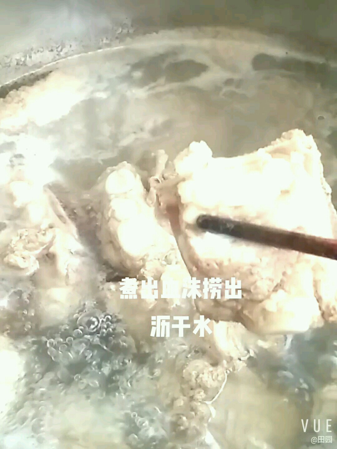 松茸蘑燒排骨的做法-咸鮮味燒菜譜