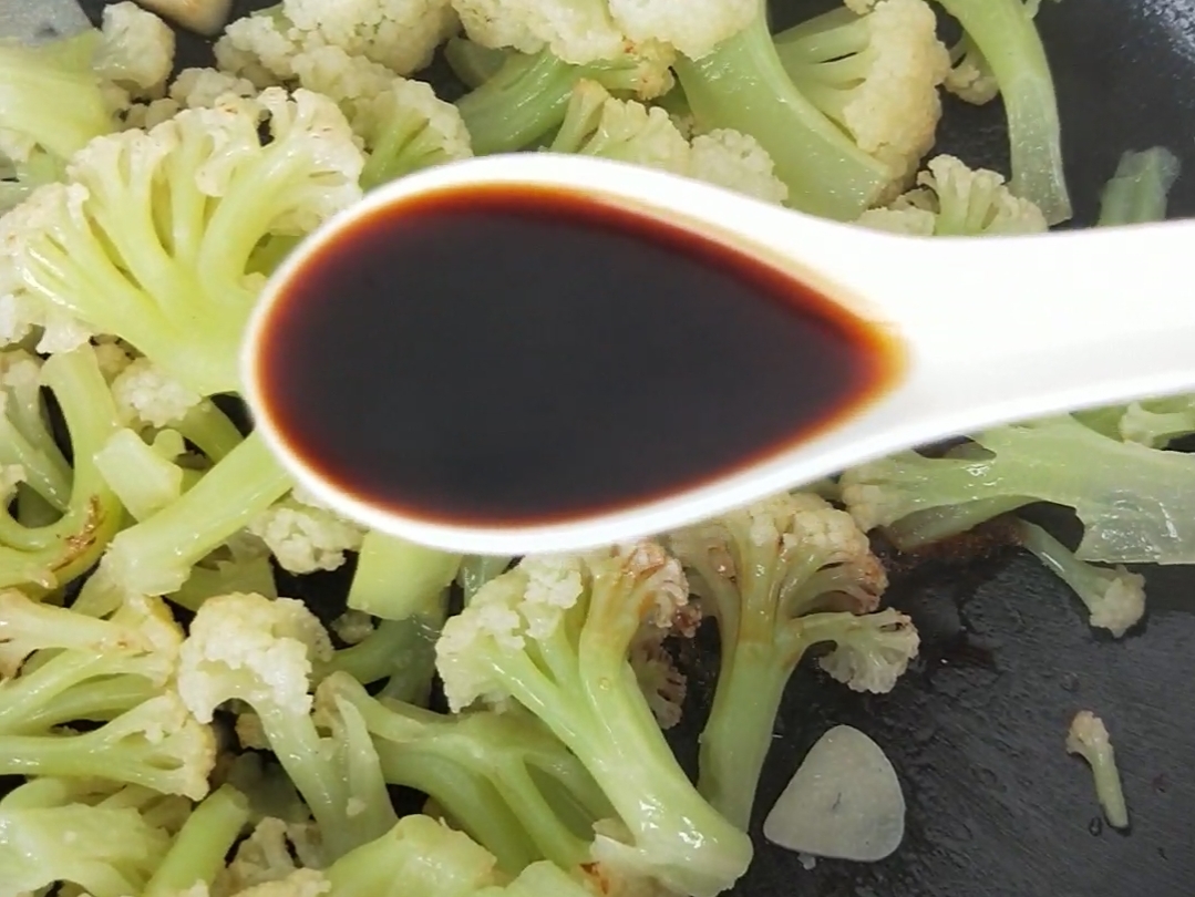 素炒青梗花菜的做法-家常味炒菜譜