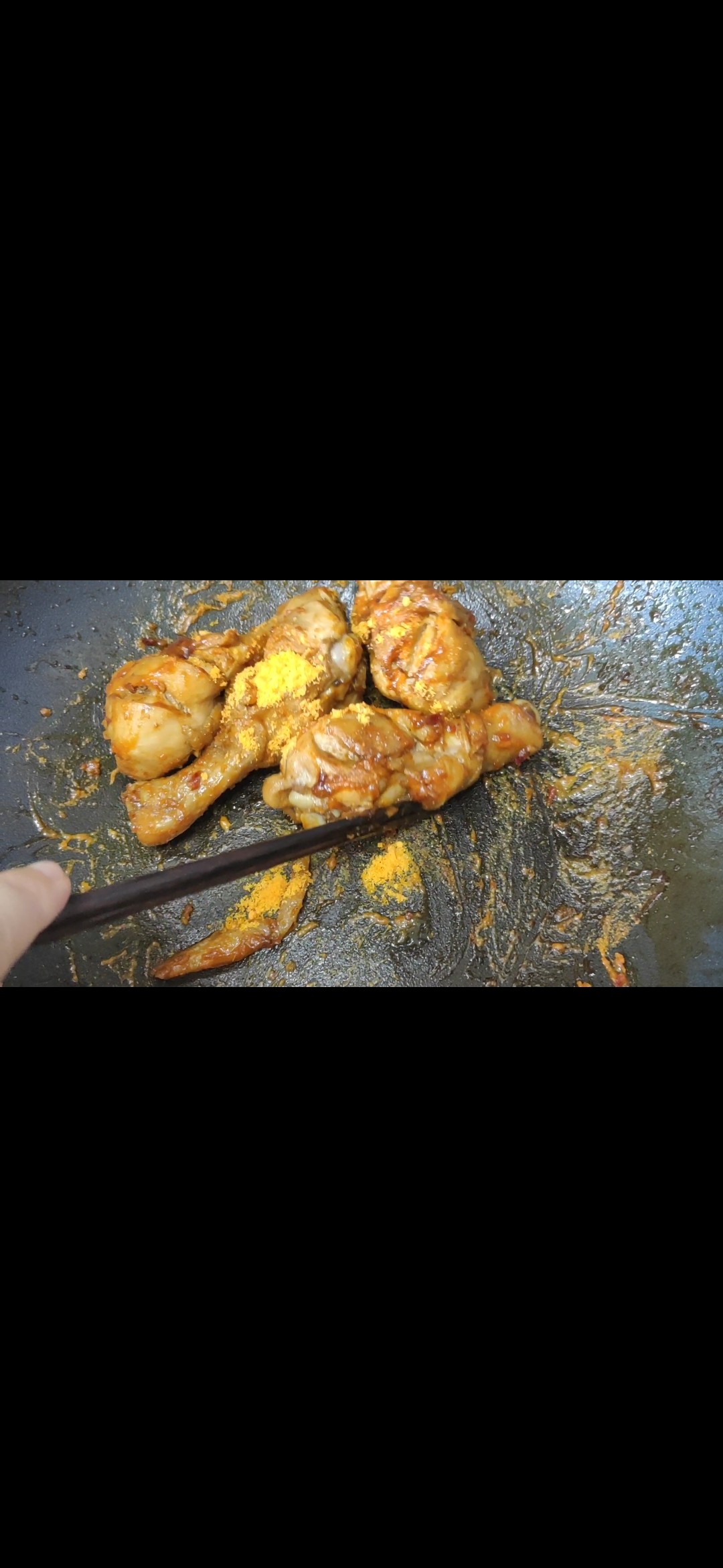 蛋黃雞腿的做法-家常味煎菜譜