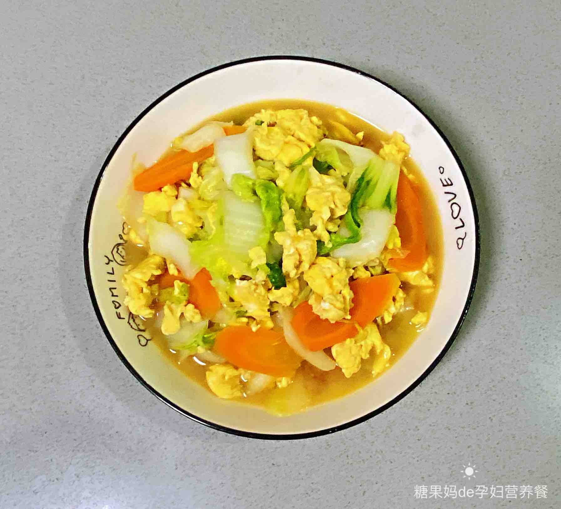 【孕婦食譜】小白菜炒雞蛋，清爽不油膩，營養又健康～的做法-家常味炒菜譜