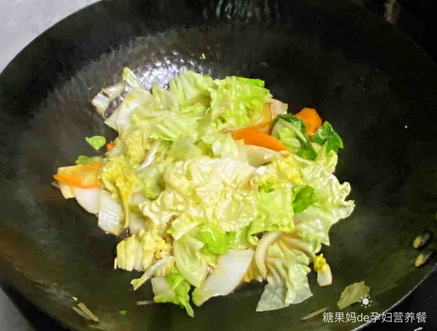 【孕婦食譜】小白菜炒雞蛋，清爽不油膩，營養又健康～的做法-家常味炒菜譜