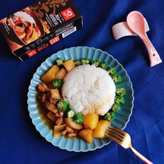 咖喱土豆燜雞的做法-咖喱味燒菜譜