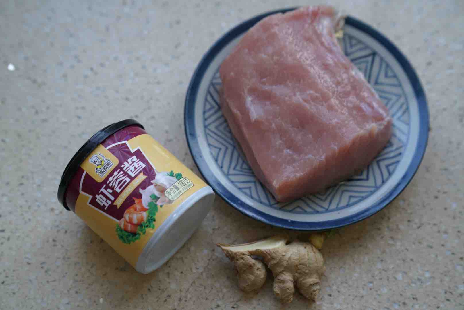蝦蓉醬蒸肉的做法-咸鮮味蒸菜譜
