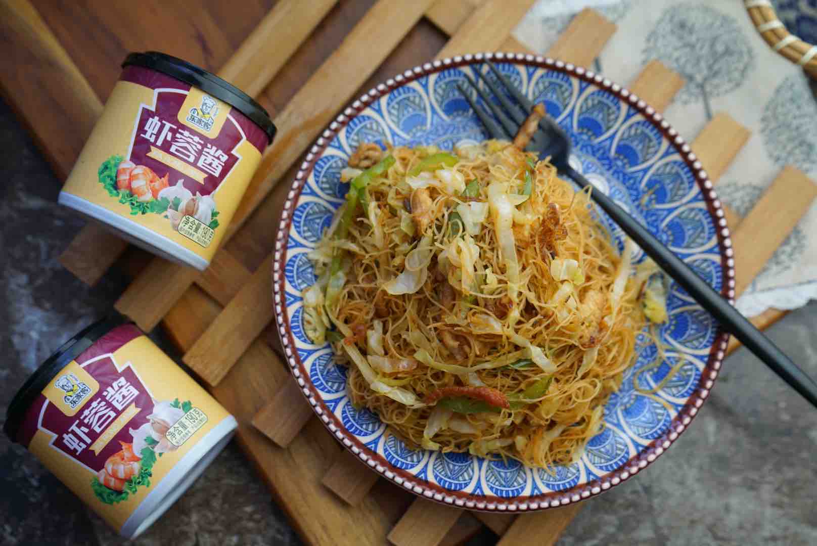 蝦蓉醬炒粉的做法-家常味炒菜譜-易網健康養生網 蝦蓉醬炒粉的做法-家常味炒菜譜