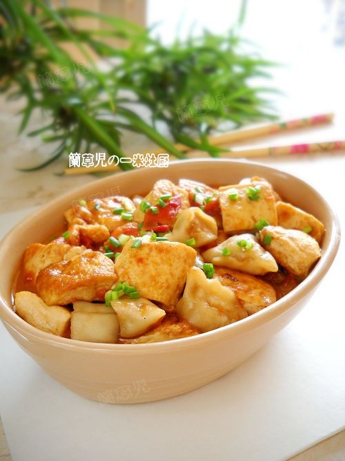 茄汁豆腐的做法-家常味燒菜譜-易網健康養生網 茄汁豆腐的做法-家常味燒菜譜
